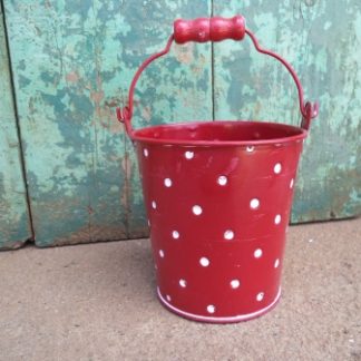 IC-R03: 14CM RED BUCKET