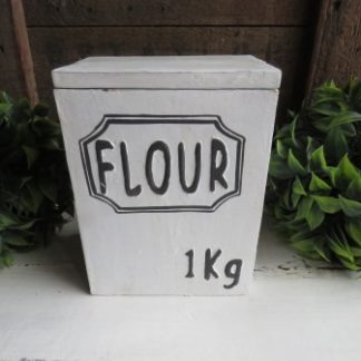 KAC01: WHITE 1KG "FLOUR" BOX