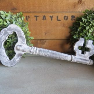 KAA37-18: GREYWASH KEYHANGER/ 4 HOOKS