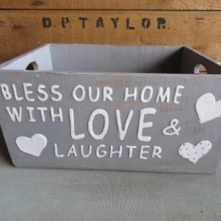 KAC11-21: "BLESS OUR HOME..." BOX