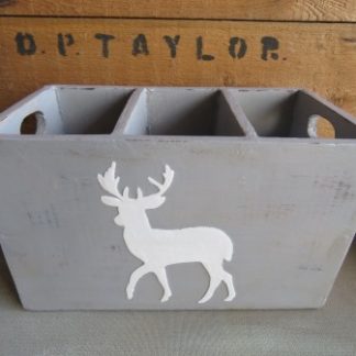 KAC11-2: 3 COMPARTMENT STORAGE BOX/ DEER