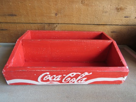 KAC11-5: 2 COMPARTMENT "COCA COLA" BOTTLE HOLDER
