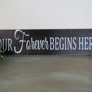 MA54-33: "OUR FOREVER..." PLAQUE
