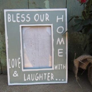 KA1-44: SAGE "BLESS OUR HOME..." FRAME