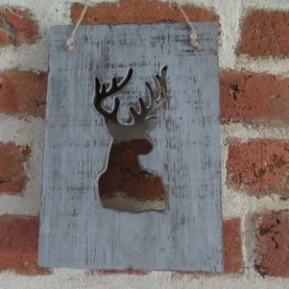 IGI12-10: DEER OUCUT PLAQUE