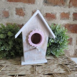 IGI12-14: BIRDHOUSE/ PINK CIRCLE DETAIL