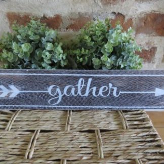 INI27-4: "GATHER" PLAQUE