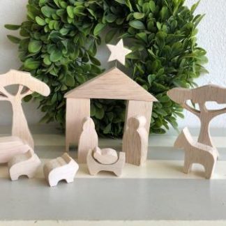 GP18-9:Natural Nativity Set